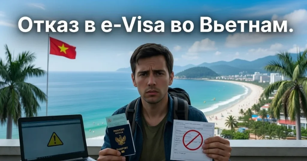 Отказ в e Visa во Вьетнам
