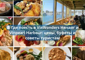🍽️ Где поесть в VinWonders Нячанг и Vinpearl Harbour: цены, буфеты и советы туристам
