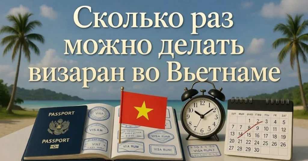 👉 ⏳ Сколько раз можно делать визаран во Вьетнаме — реальные ограничения