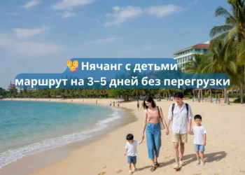 👨‍👩‍👧 Нячанг с детьми — маршрут на 3–5 дней без перегрузки