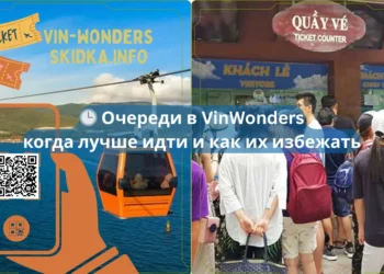 🕒 Очереди в VinWonders — когда лучше идти и как их избежать